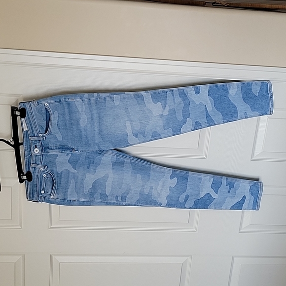 RAG&BONE 28 CAMO DENIM SKINNY - Picture 1 of 8